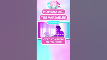 Usa estas BUENAS PRACTICAS para NOMBRAR VARIABLES #programacion #python #javascript