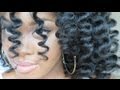 The Perfect NO HEAT Spiral Bantu Knot Out on Natural Hair | Samirah Gilli