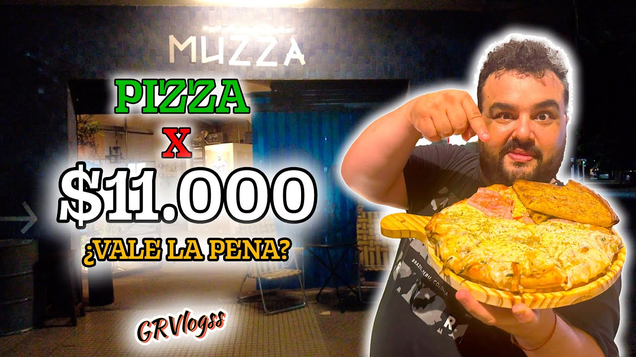 Probamos la pizza de $11.000 en Muzza 🍕 ¿Vale la pena?