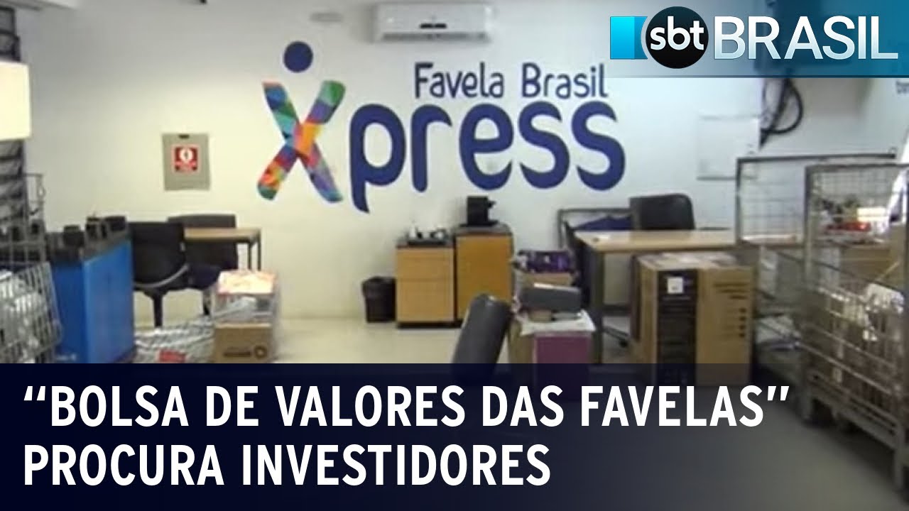 “Bolsa de Valores das Favelas” procura investidores | SBT Brasil (18/01/23)