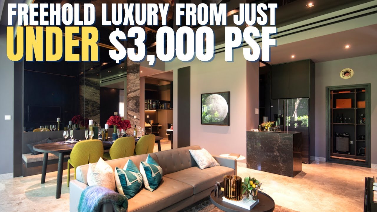 Singapore Condo | Jervois Prive | 2-Bedroom + Study Unit Tour #sghomes ...