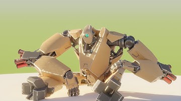 Robot Animation in Blender