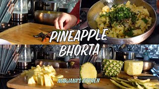 Pineapple Bhorta Recipe, আনারসের ভর্তা রেসিপি, Spicy Pineapple Vorta screenshot 4