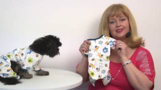 Dogo Zoo Dog Pajamas - Blue