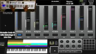 Using the M-Audio Code 61 with Mainstage 3