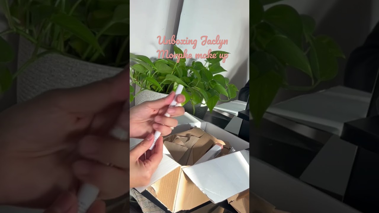 Unboxing Morphe make up