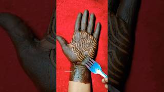 Very Easy Beginners Trick Mehndi Design | Simple Mehndi Design #mehndi #shorts #ytshorts