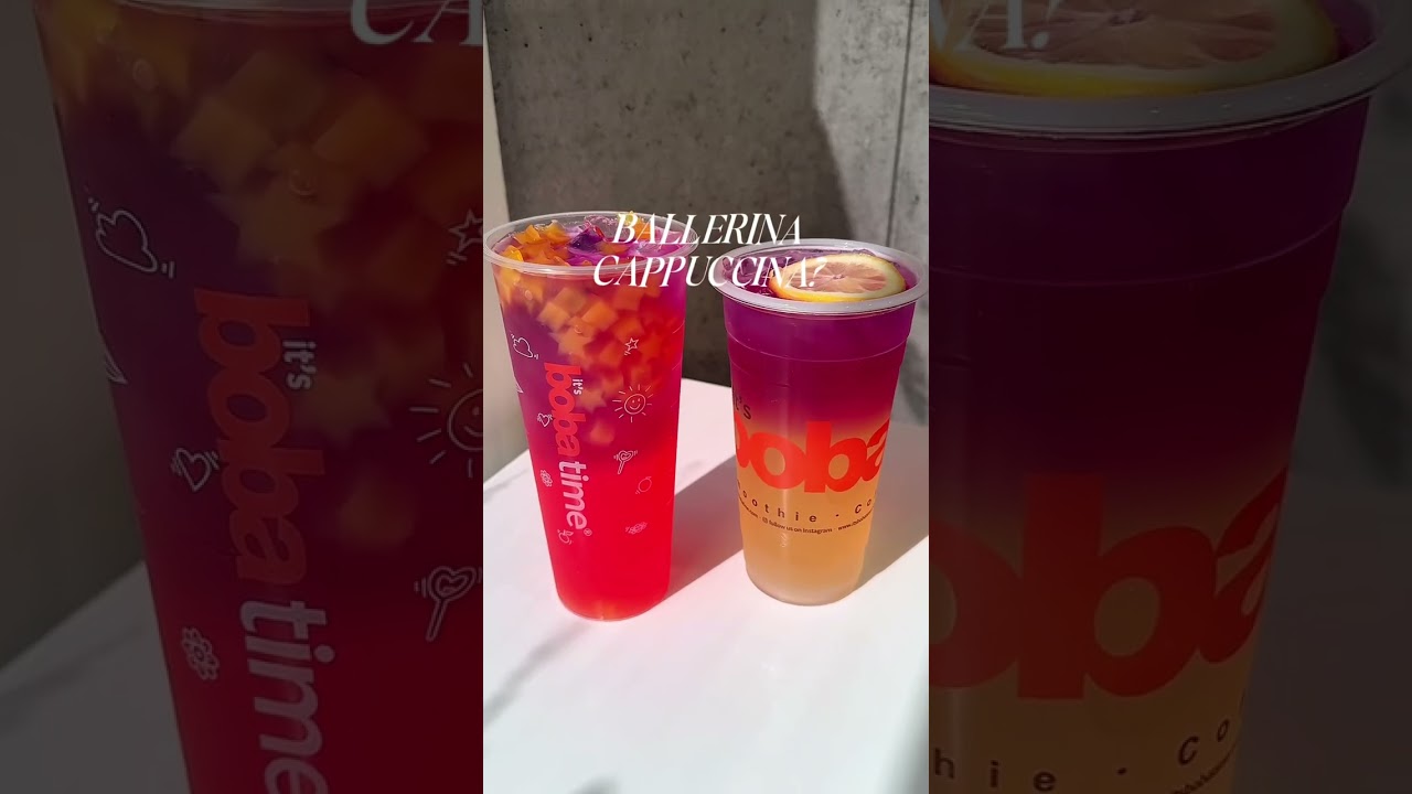 Ballerina Cappuccina vs Espressona Signora | It's Boba Time
