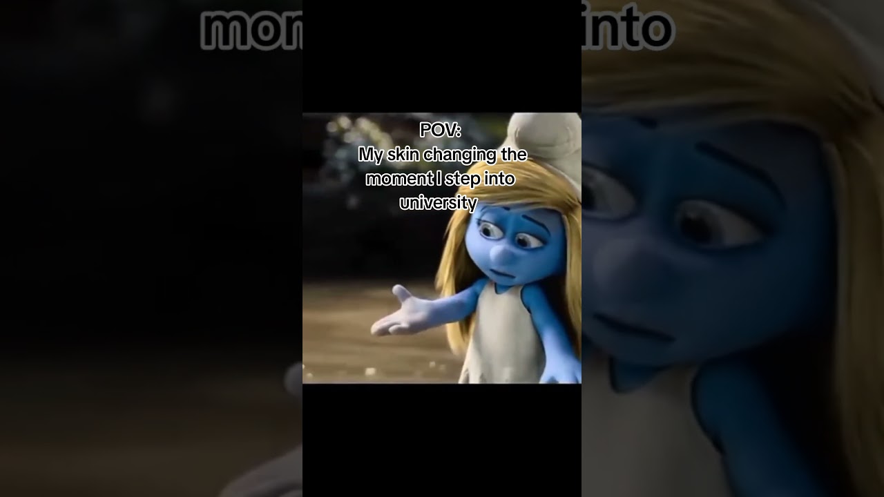 I swear it’s the university air 💀 