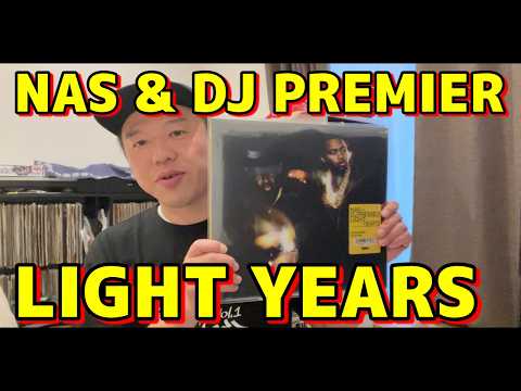 The long-awaited] NAS & DJ PREMIER/LIGHT YEARS has arrived! #vinyl