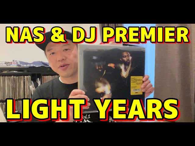 The long-awaited] NAS & DJ PREMIER/LIGHT YEARS has arrived! #vinyl