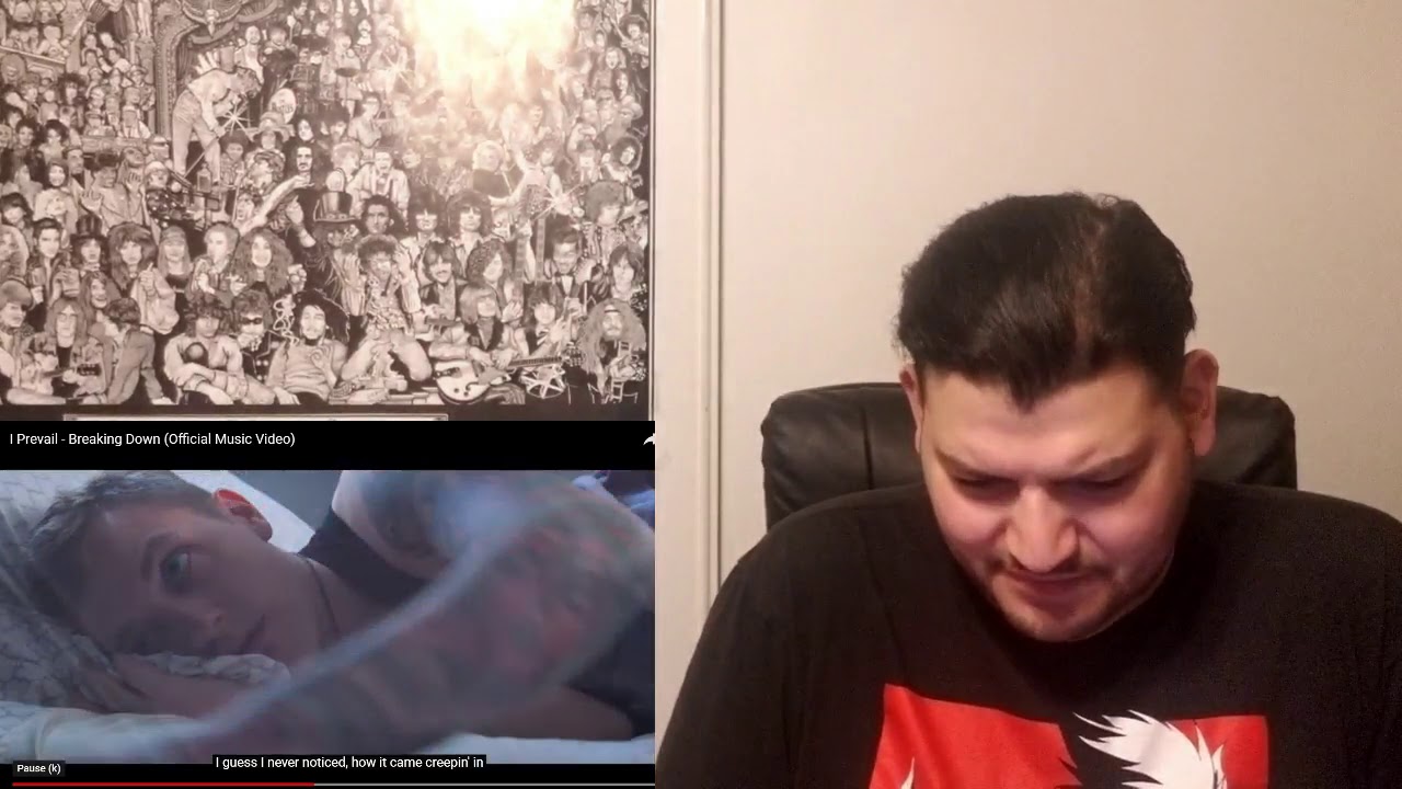 I Prevail - Breaking Down (Music Video) REACTION