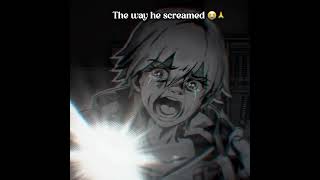 The way he screamed... | Honkai Star Rail #honkaistarrail #hoyovers #shorts