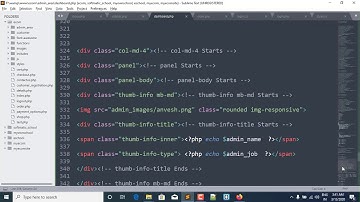 24-Work on admin profile section php 👉 Multivendor Ecommerce Website PHP | Section 3