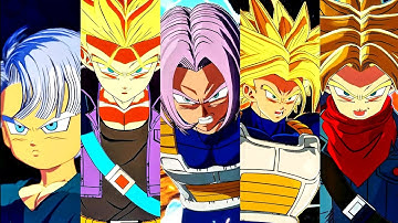 Trunks All Forms And Transformations And Ultimate Attacks - DRAGON BALL: Sparking! ZERO