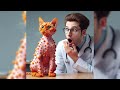 The cat has acne  cat cute love funny