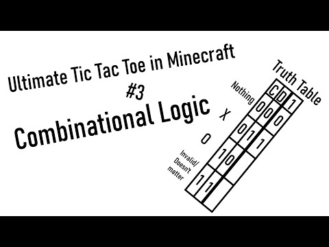 Combinational Logic: Ultimate Tic Tac Toe in Minecraft - #3