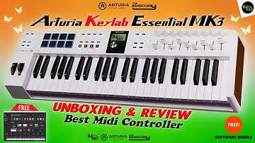 Arturia Keylab Essential 49 mk3 - Product Review In Hindi | Analog Lab V | Part - 1