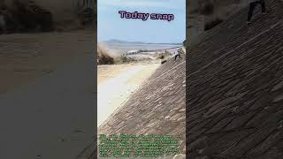 Massive Wave Overtopping Seawall Engulfs Vehicle