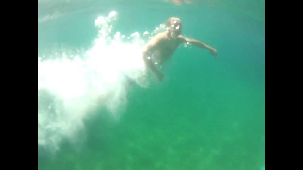 Swimming in Avalon Harbor - YouTube