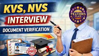 Celebrity KVS NVS Interview 2026 🔥 | Document Verification Full Guide + BIG Mistakes ⚠️ Cut-Off Date Alert! Profile