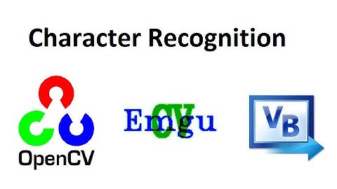 OpenCV 3 KNN Character Recognition Emgu CV 3 Visual Basic