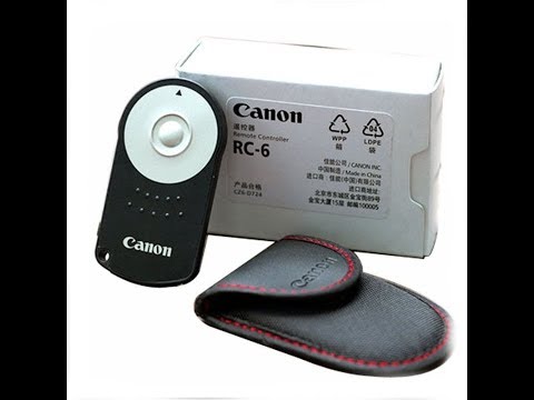 Видео: Как использовать пульт Canon 7d?