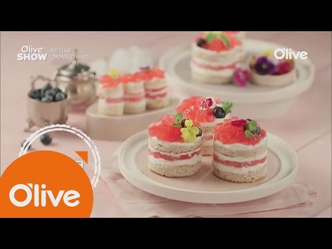 oliveshow2016 유민주 셰프의 수박 케이크 레시피 160719 EP.25