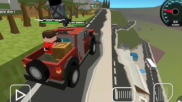 SIMPLE SANDBOX 2 Apocalypse Truck Driving on Mountain Roads V2 Map