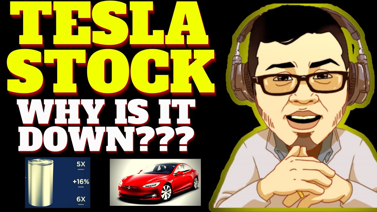 WHY IS TESLA STOCK DOWN BIG? TESLA BATTERY DAY 2020 (TSLA STOCK PRICE) YouTube