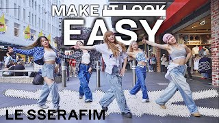 [KPOP IN PUBLIC | ONE TAKE] LE SSERAFIM(르세라핌) - “EASY” Dance Cover by M-MIXX Official from Australia