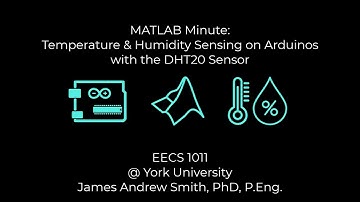MATLAB Minute: using the DHT20 temperature and humidity sensor with an Arduino compatible board