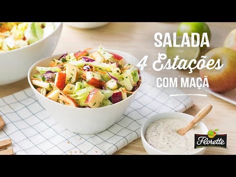 Vídeo: Salada De Peru E Maçã