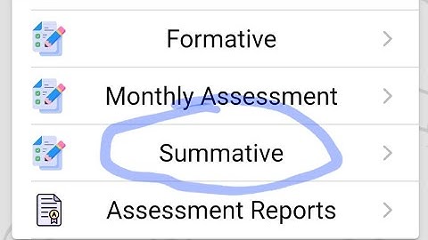 Summative Assessment in TNSED app . First term/(2023-24)