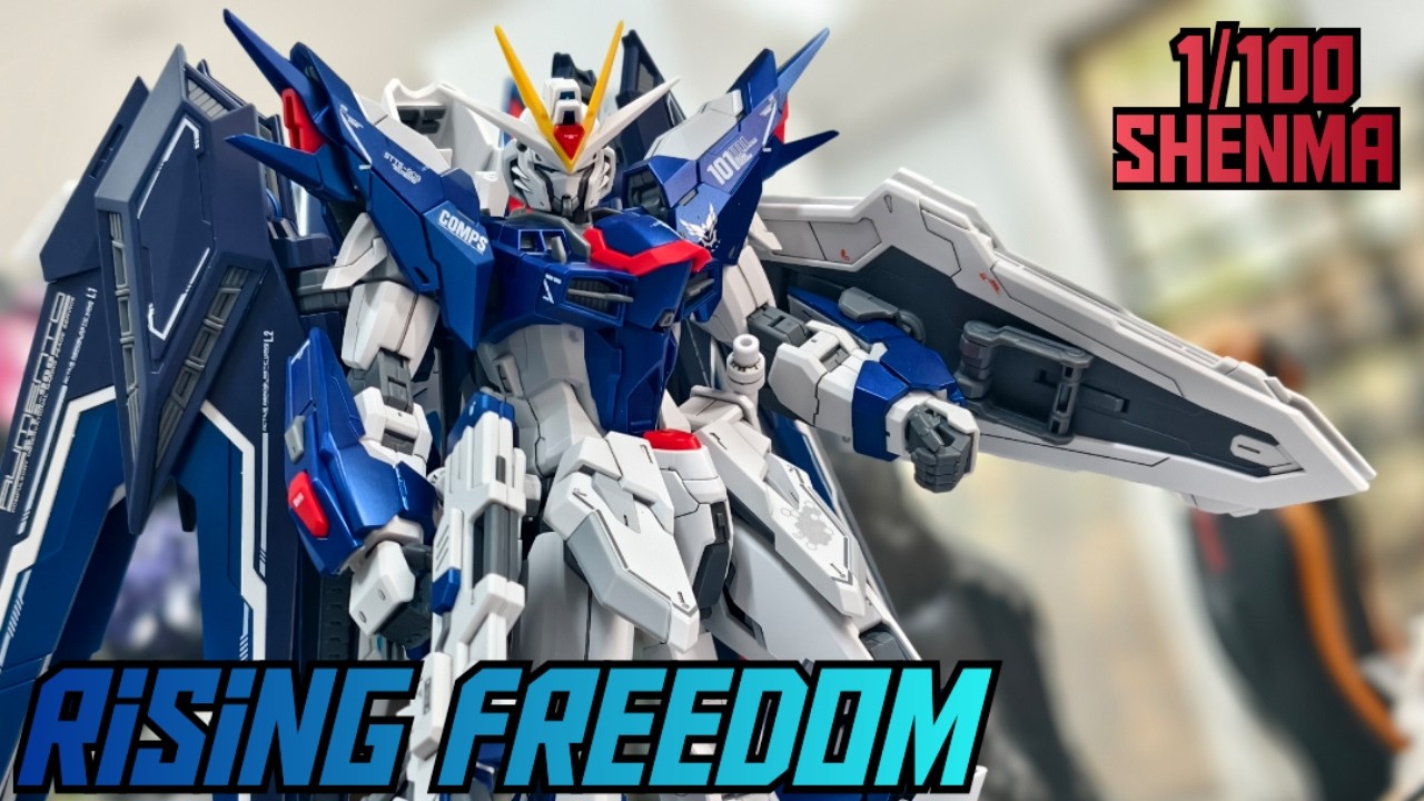 Shenma Model 1/100 MG Rising Freedom Model Kit Full SPEEDBUILD