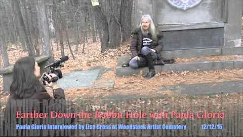 Paula Gloria interviewed by Lisa Gross @ Woodstock...