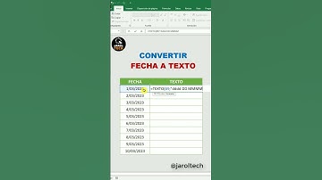 😱 TRUCAZO - Convertir fecha a texto en #excel #viral #youtubeshorts #shorts #short #youtube #fyp