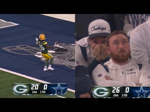 Dak Prescott throws a pick 6 to Darnell Savage for a 64 yard TD vs Cowboys