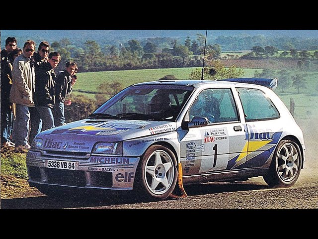 Best of Jean Ragnotti & Renault Clio Kit Car - with pure engine sounds class=
