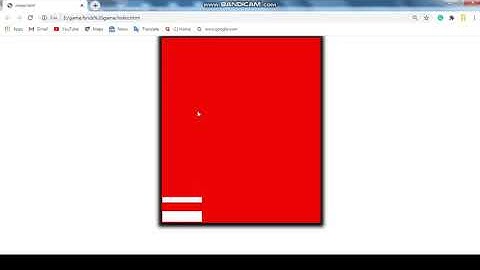 How to make a brick game with html, css and javascript