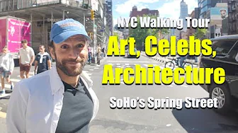 Walking Spring Street in NYC's SoHo