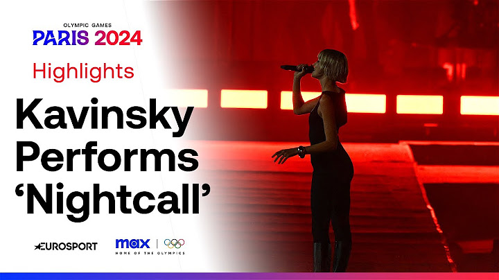 Nightcall Live version - Live performance video thumbnail