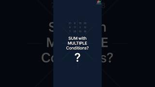 Excel SUMIFS Function: Sum with MULTIPLE Conditions! (Advanced Guide)
