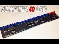 LM3915 Vu-Meter 40 LED - BLUE Edition PCB