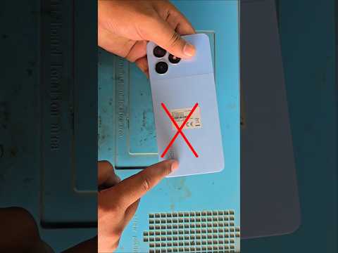 How To Realme Note 50 Back Open