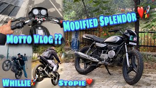 Motto Vlog On Modified Splendor Public Reactions 👀❤️