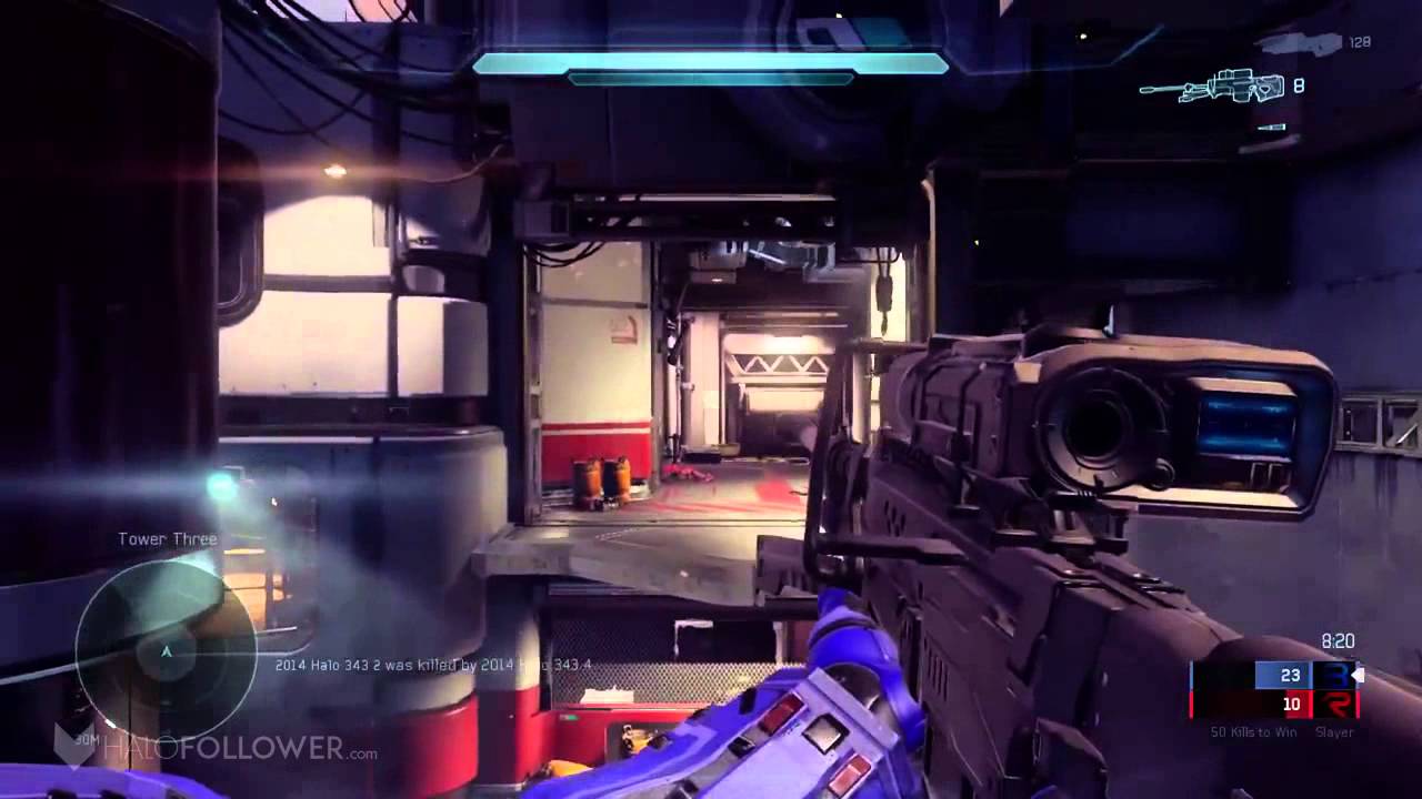 Halo 5: Guardians Beta - All 7 Spartan Abilites (Smart Scope, Charge, Etc.)