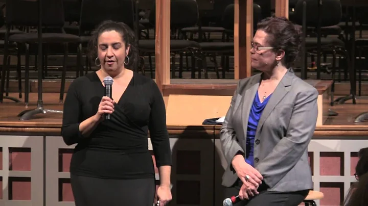 Pre-Concert Conversation, Christa Wessel and Karen...