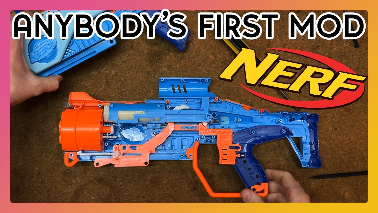 Nerf Elite 2.0 Eaglepoint RD-8 Review [4K] - A Slam-Fire Sniper Rifle? 