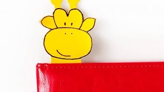 Make an Adorable Giraffe Bookmark - DIY Crafts - Guidecentral